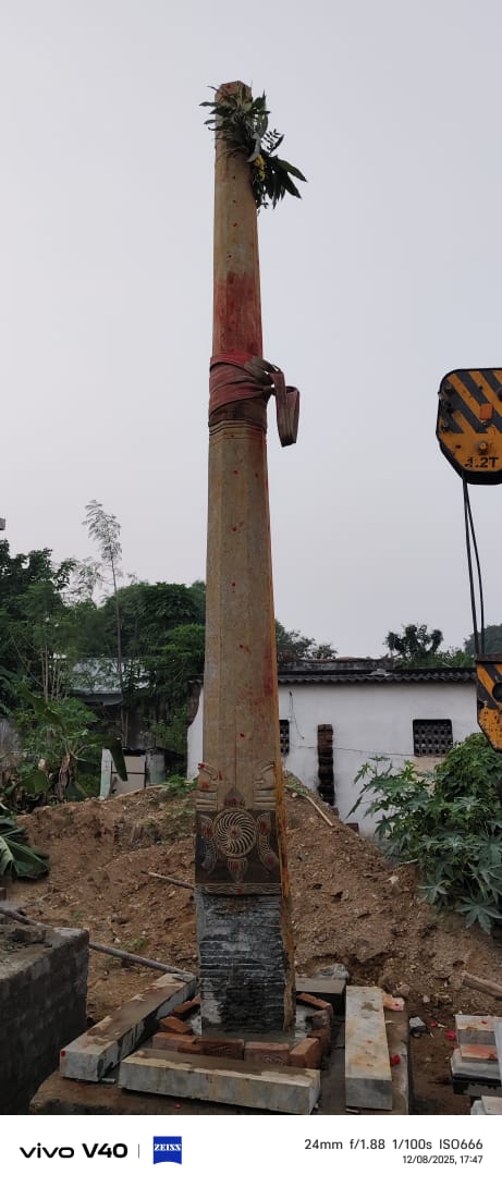 New temple construction — Mambakkam, April 2026